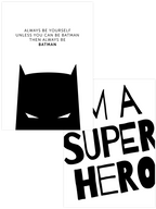 Super Hero - Poster Seti Duo