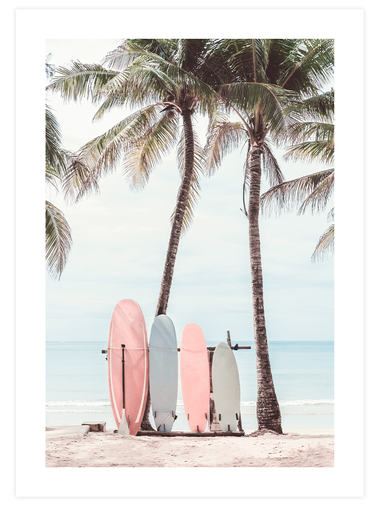 Surf Lovers - Poster Seti Duo Ürün ikincil görseli