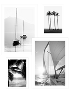 Black & White Elegance Poster Seti