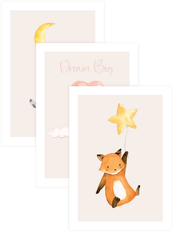 Dream Big - Poster Seti Trio