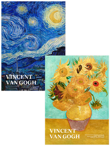 Van Gogh Afiş - Poster Seti Duo