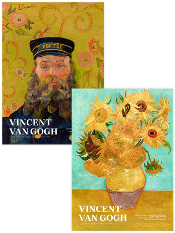 Van Gogh Postman - Poster Seti Duo