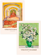 Van Gogh Roses - Poster Seti Duo