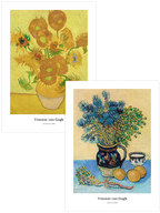 Van Gogh Sunflowers - Poster Seti Duo