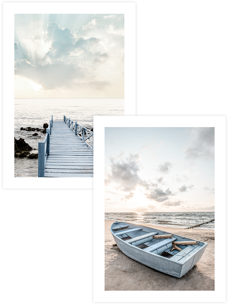 Mavi Dokunuş - Poster Seti Duo