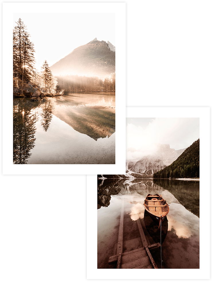 Calming Effect - Poster Seti Duo Ürün ana görseli