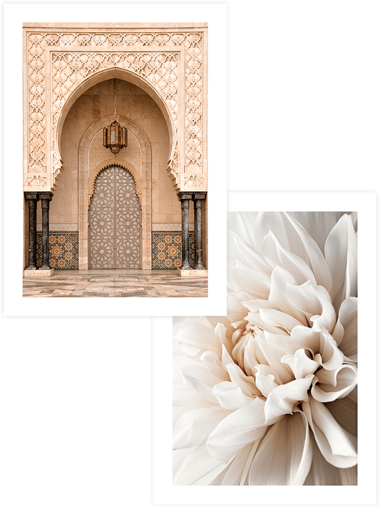 Brown & Beige - Poster Seti Duo