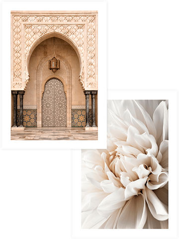 Brown & Beige - Poster Seti Duo