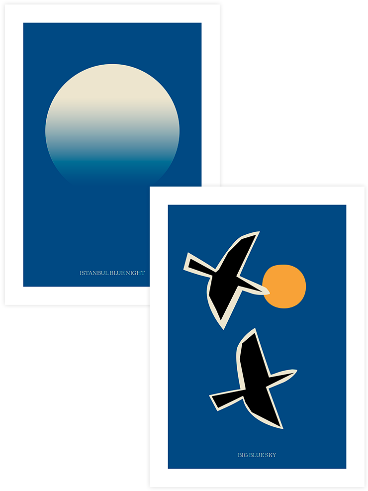 Azur - Poster Seti Duo Ürün ana görseli