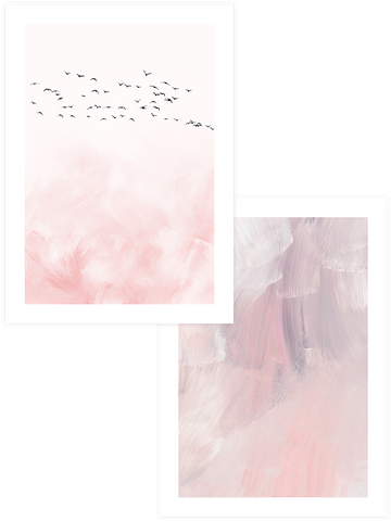 Abstract Rose - Poster Seti Duo