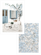 Beige & Blue - Poster Seti Duo
