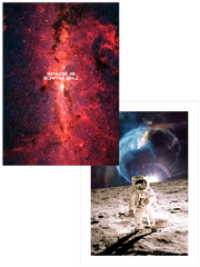 The Space Is The Place - Poster Seti Duo