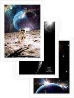 From The Moon - Poster Seti Trio