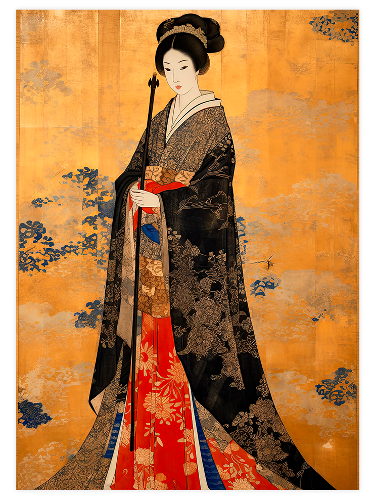 Shogun Woman - Art Print Ürün ana görseli
