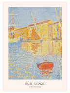 Paul Signac La Bouée Rouge - Art Print