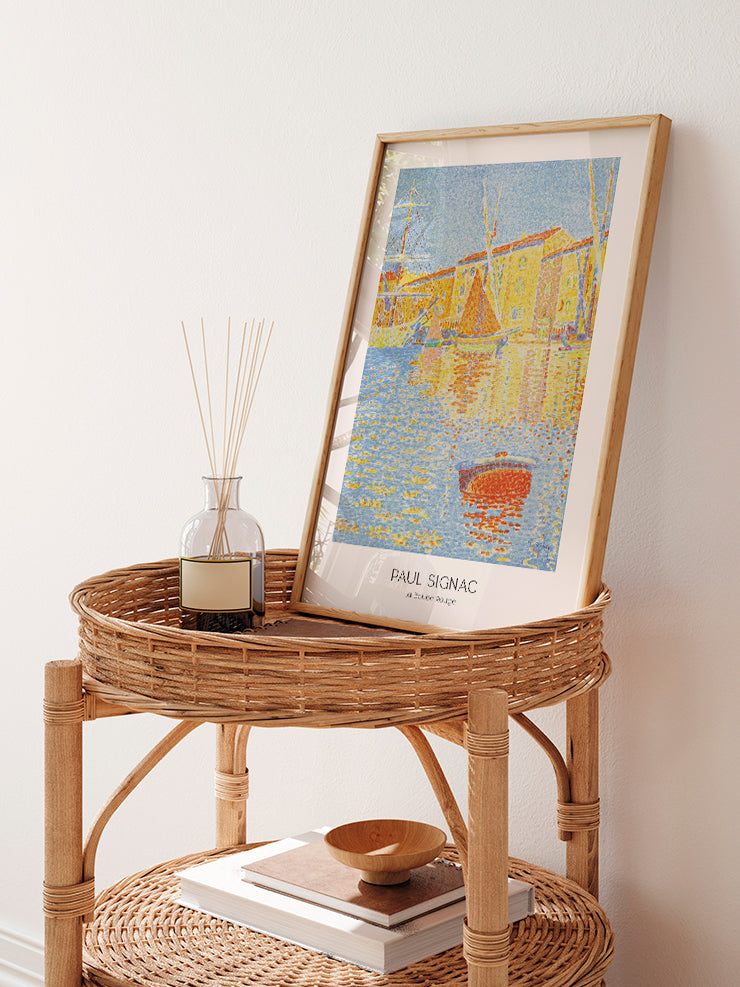 Paul Signac La Bouée Rouge - Art Print