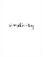 Simplicity - Art Print