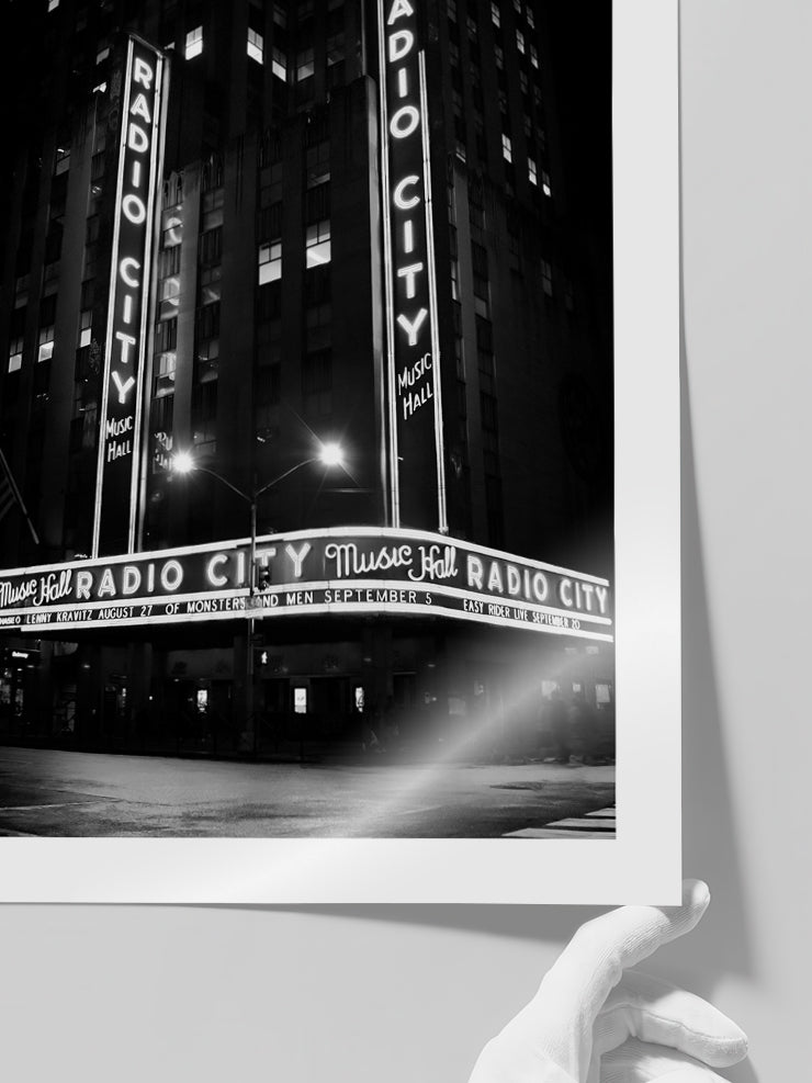 Radio City Music Hall - Art Print  Poster