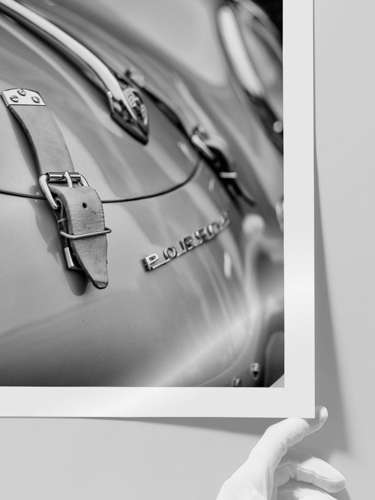 Vintage Porsche - Art Print  Poster
