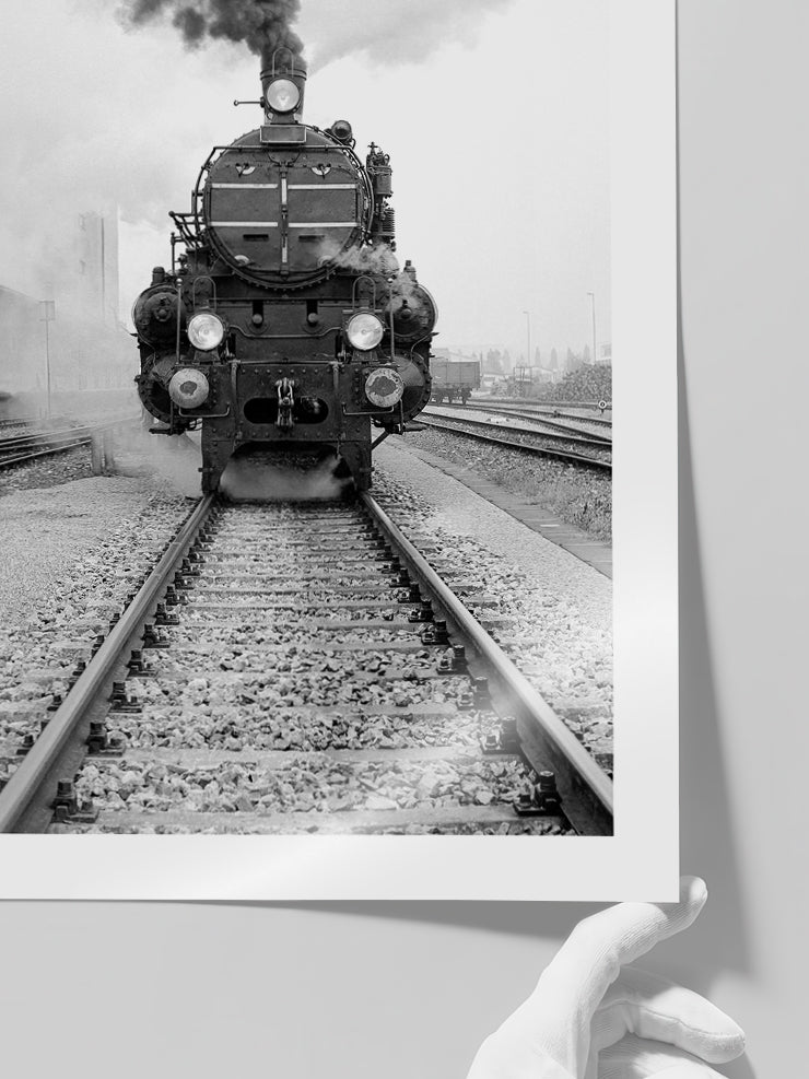 Vintage Tren - Art Print