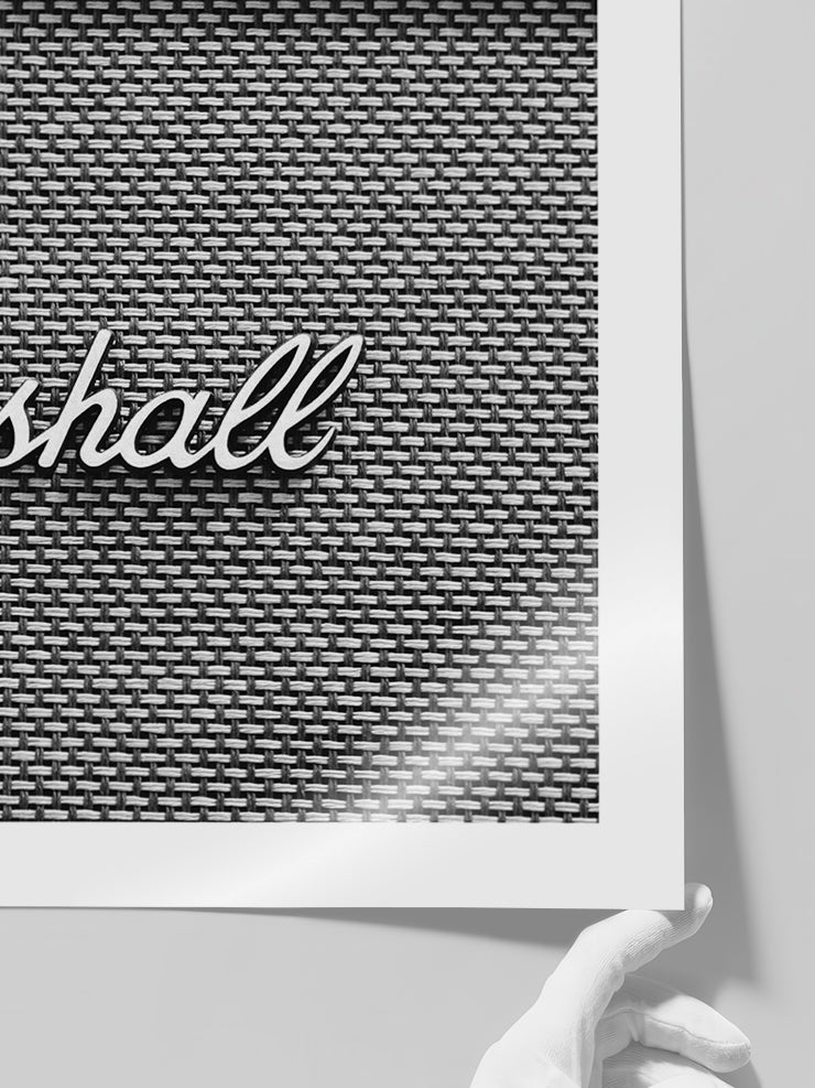 Marshall - Art Print  Poster