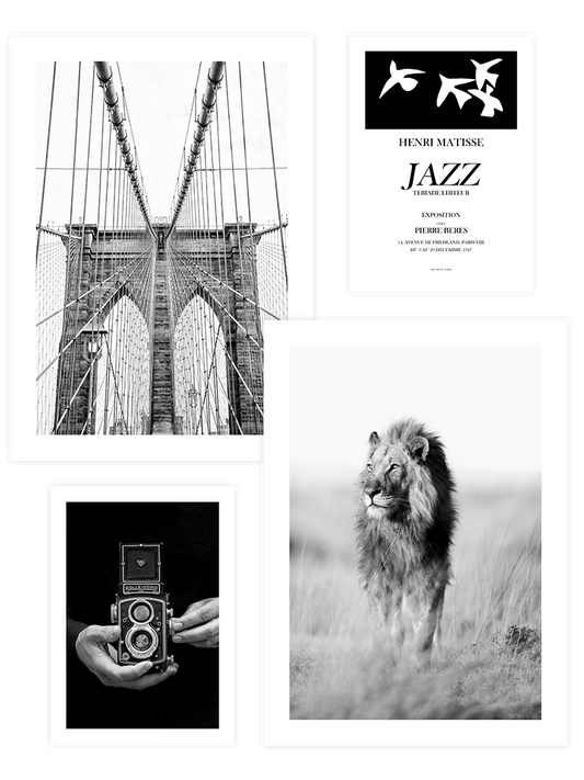 Manhattan & Jazz Poster Seti