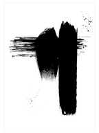 Fırça Darbeleri N2 - Art Print