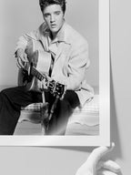 İkonik Elvis - Art Print