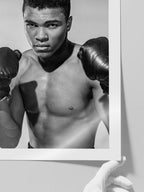 İkonik Muhammed Ali N3 - Art Print