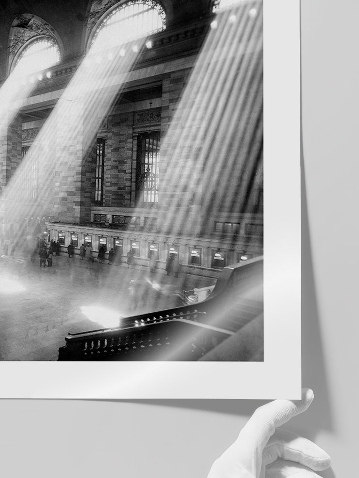 İkonik Tren İstasyonu - Art Print