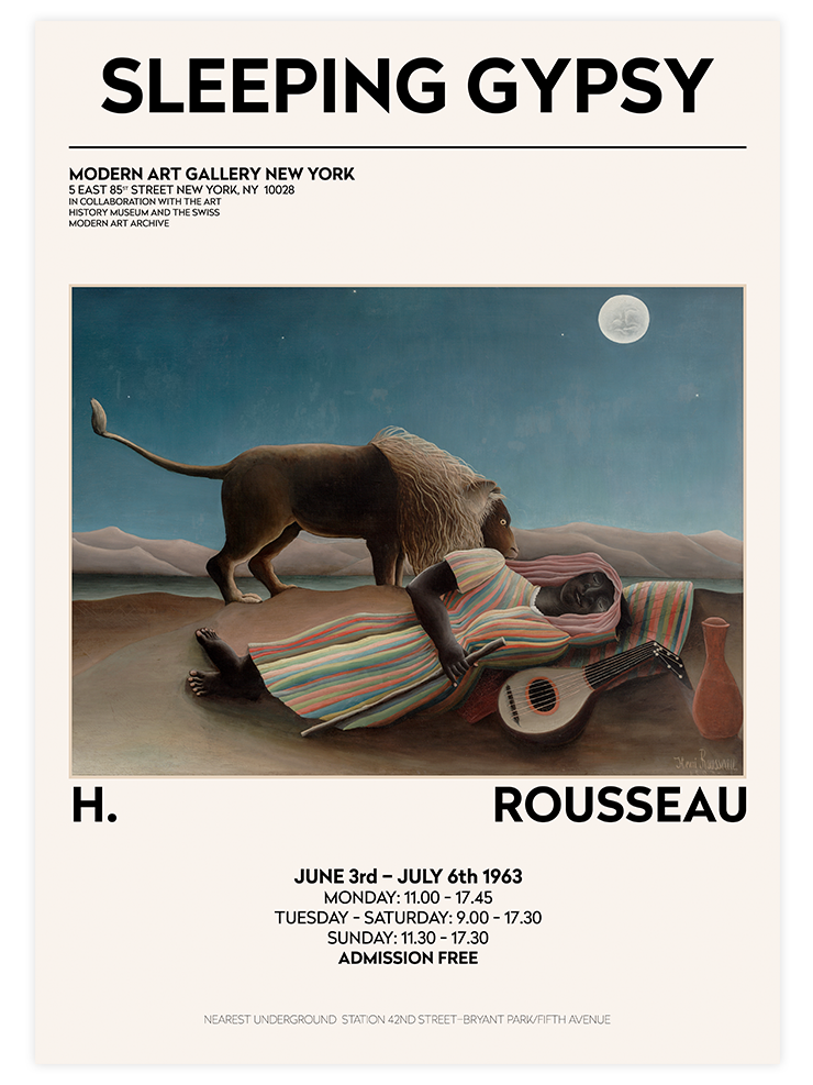 Henri Rousseau Afiş - Art Print Ürün ana görseli