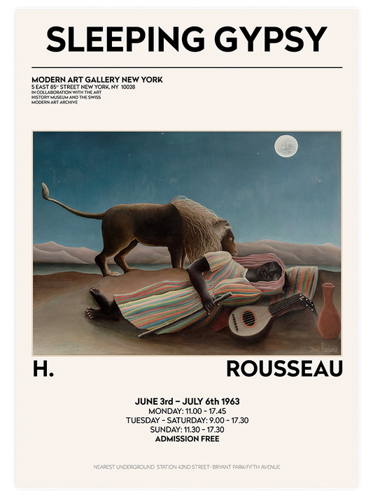 Henri Rousseau Afiş Poster - Giclée Baskı