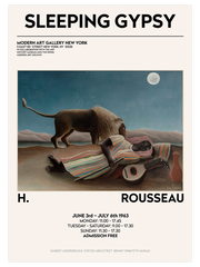 Henri Rousseau Afiş Poster - Giclée Baskı