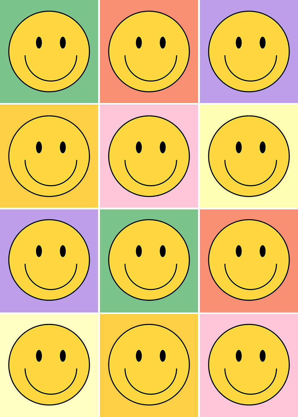 Smile Face - Art Print