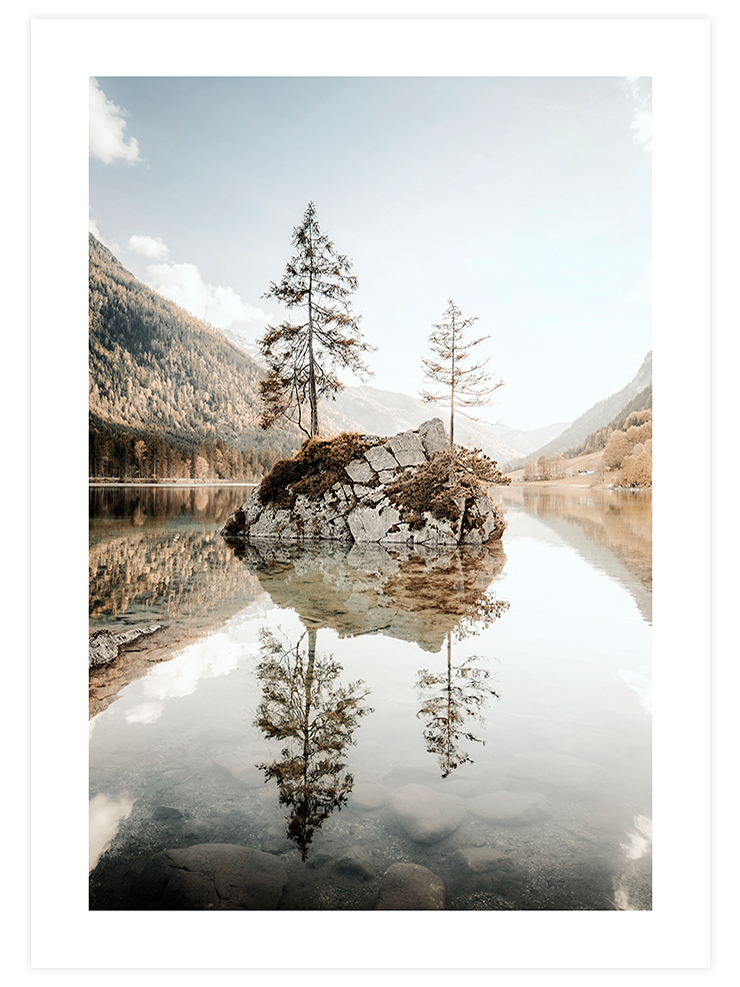 Sonbahar Manzarası - Art Print Ürün ana görseli