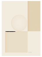 Beige & Brown - Poster Seti Trio