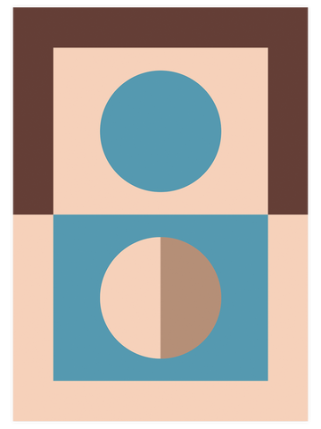 Geometrik Form - Art Print