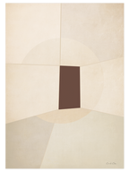 Beige & Brown - Poster Seti Trio