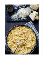 The Art Of Eating Pasta - Art Print
