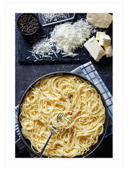 The Art Of Eating Pasta - Art Print