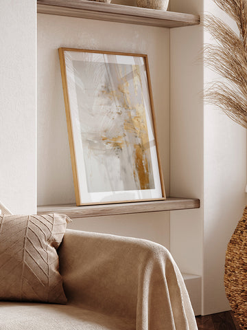 Splash of Gold - Art Print