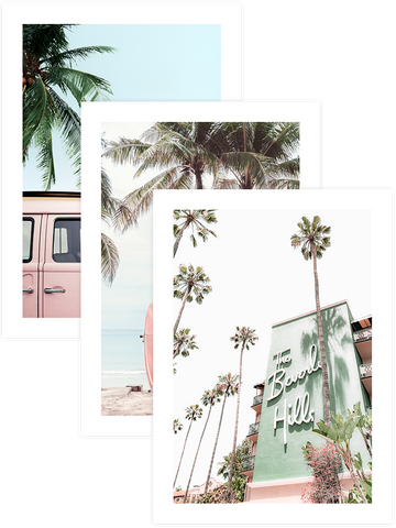 Surf Lovers - Poster Seti Trio