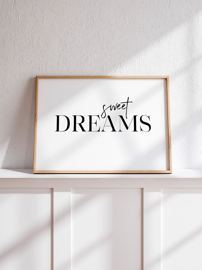 Sweet Dreams - Art Print  Poster