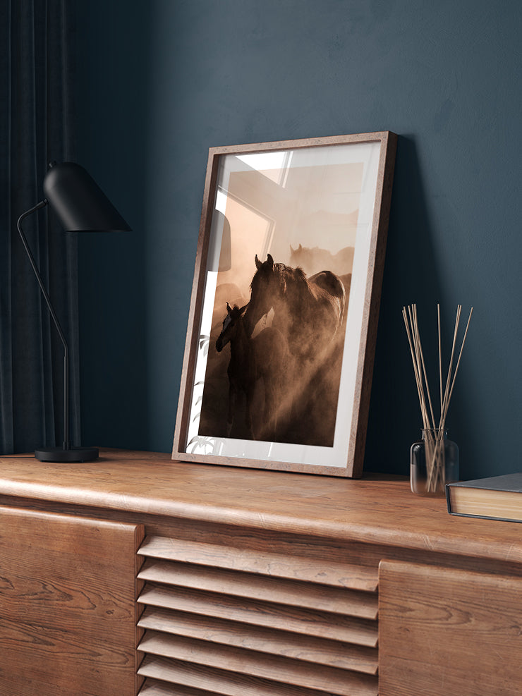 Anne At ve Tay - Art Print