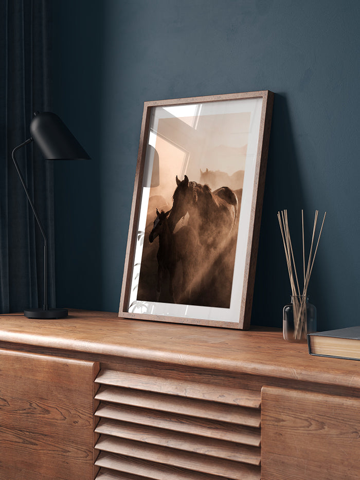 Anne At ve Tay - Art Print  Poster
