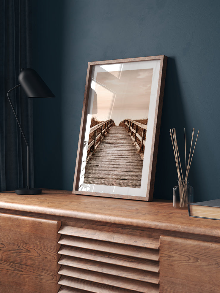 Ahşap Köprü - Art Print