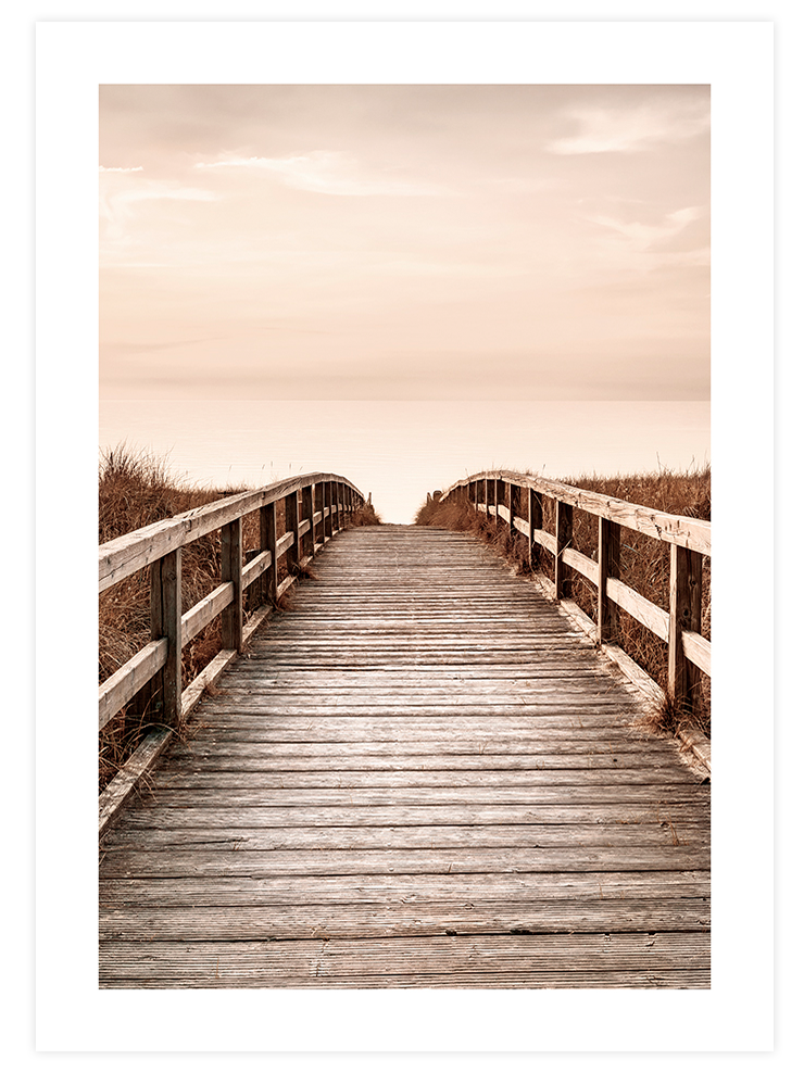 Ahşap Köprü - Art Print Ürün ana görseli