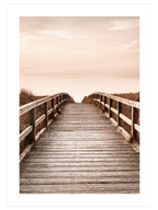 Ahşap Köprü - Art Print