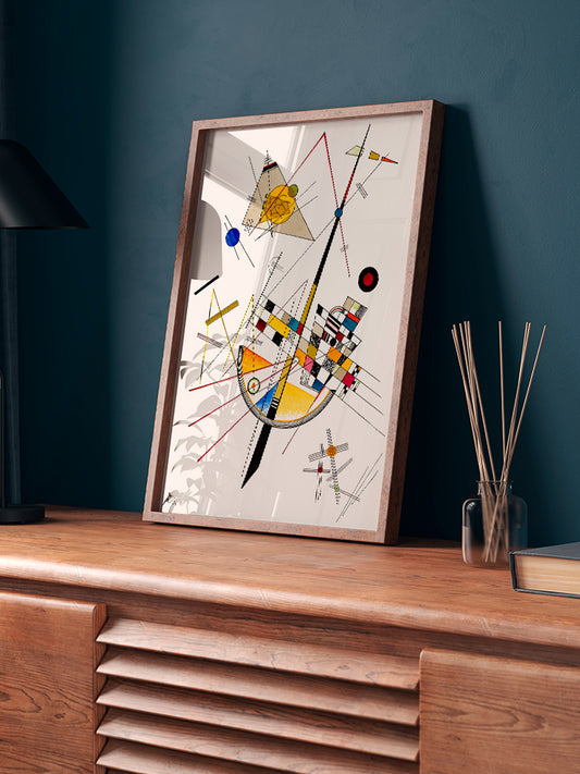Kandinsky Delicate Tension No.85 - Art Print