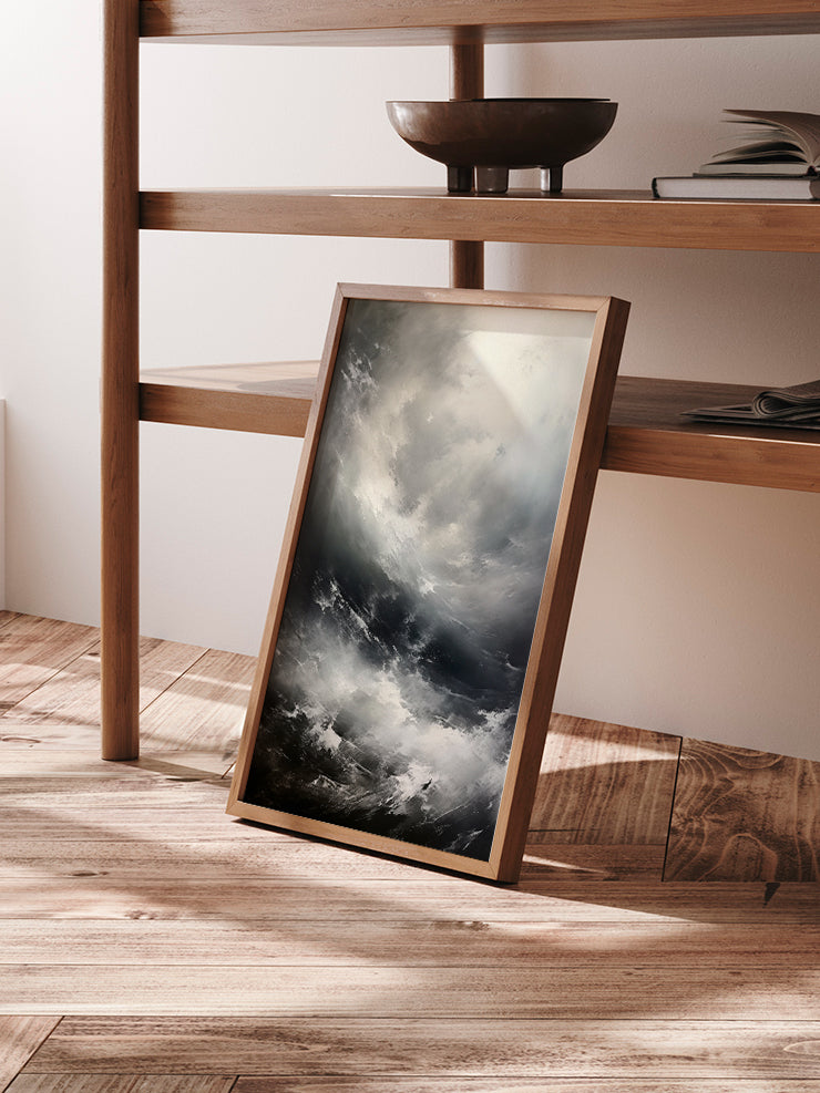 Denizin Yankıları - Art Print Ürün ikincil görseli